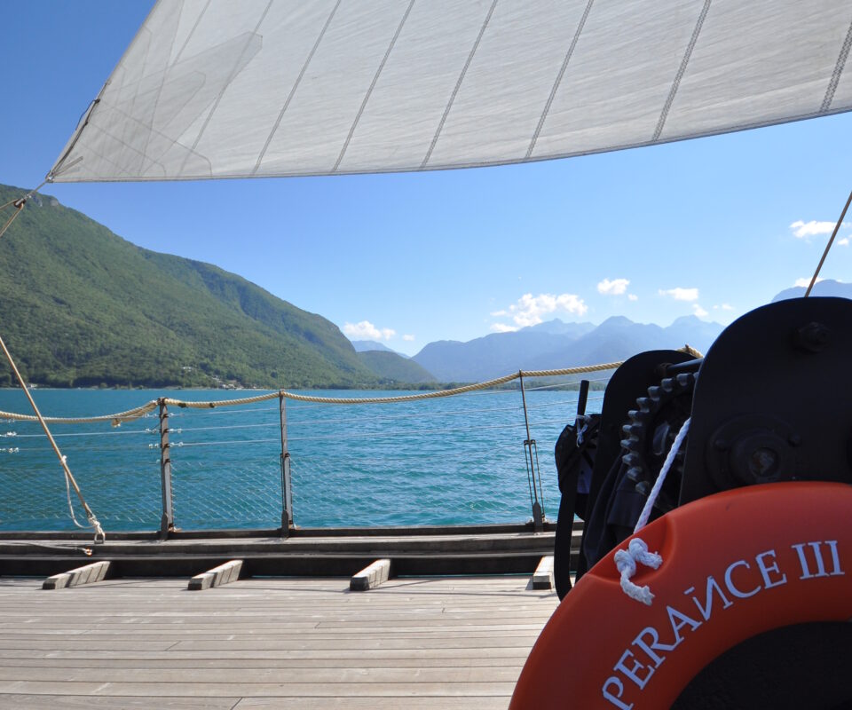 Navigation sur le lac d’Annecy Espérance 3 et IDEE
